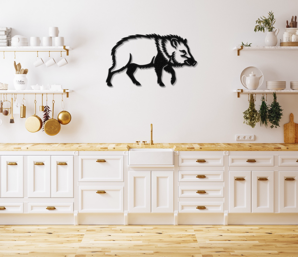 Javelina Metal Wall Art