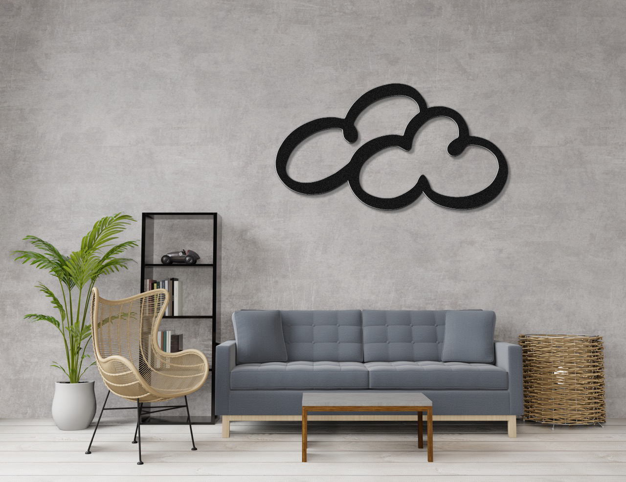 Clouds Metal Wall Art