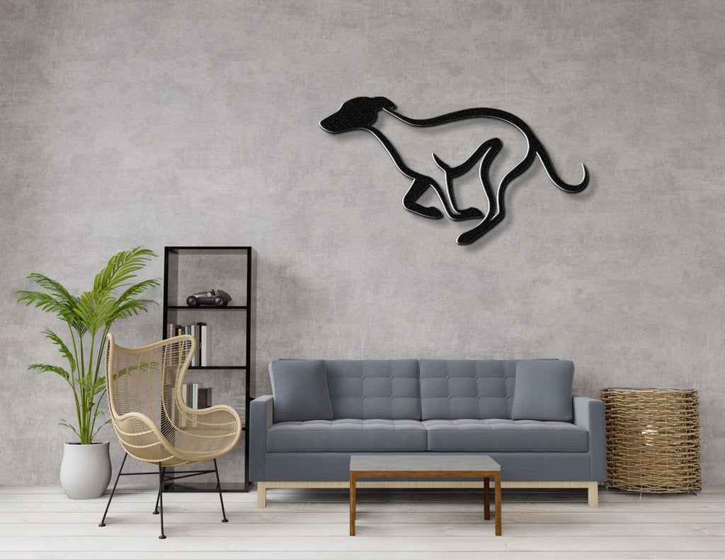 Greyhound Metal Wall Art
