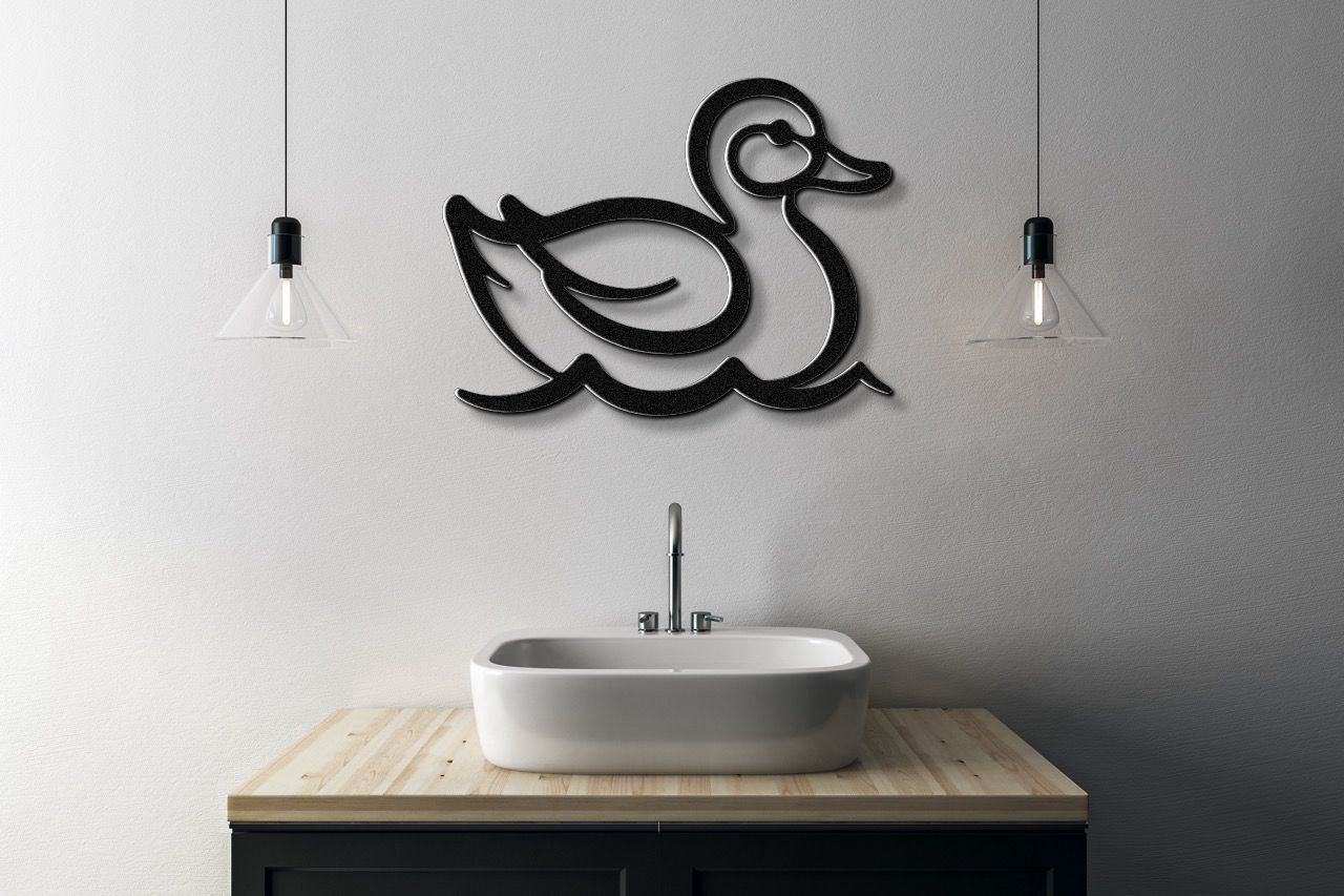 Duck Metal Wall Art