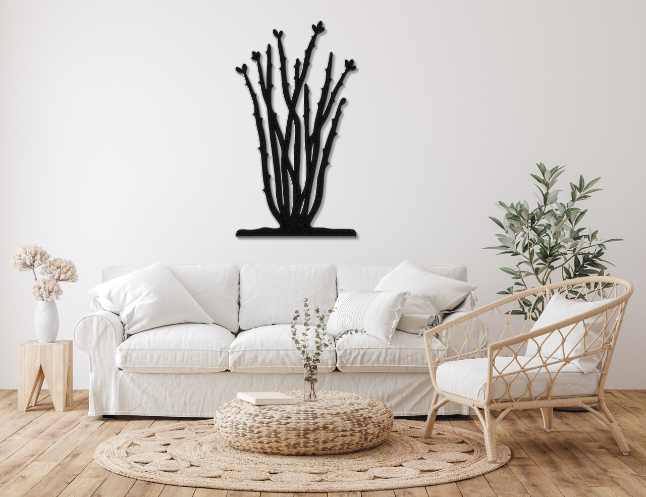 Ocotillo Metal Wall Art