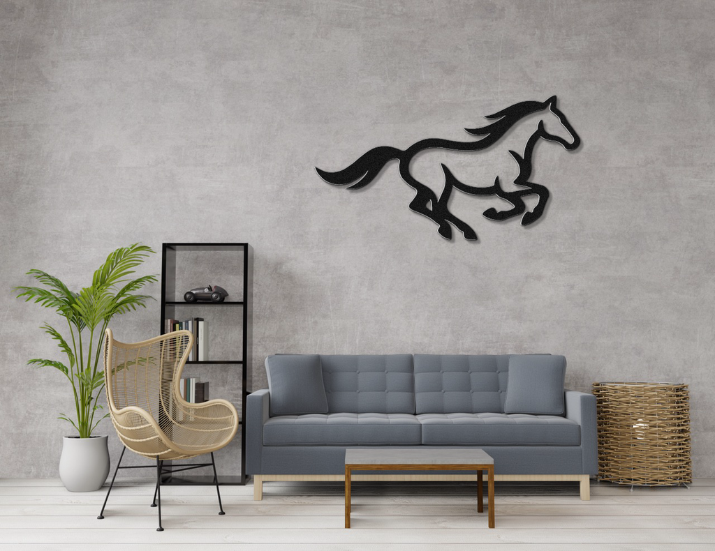 Horse Metal Wall Art