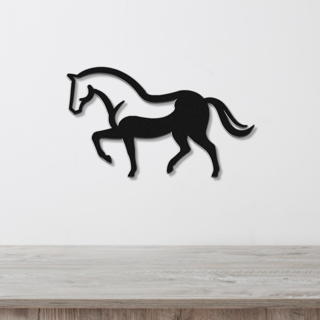 Horse Metal Wall Art