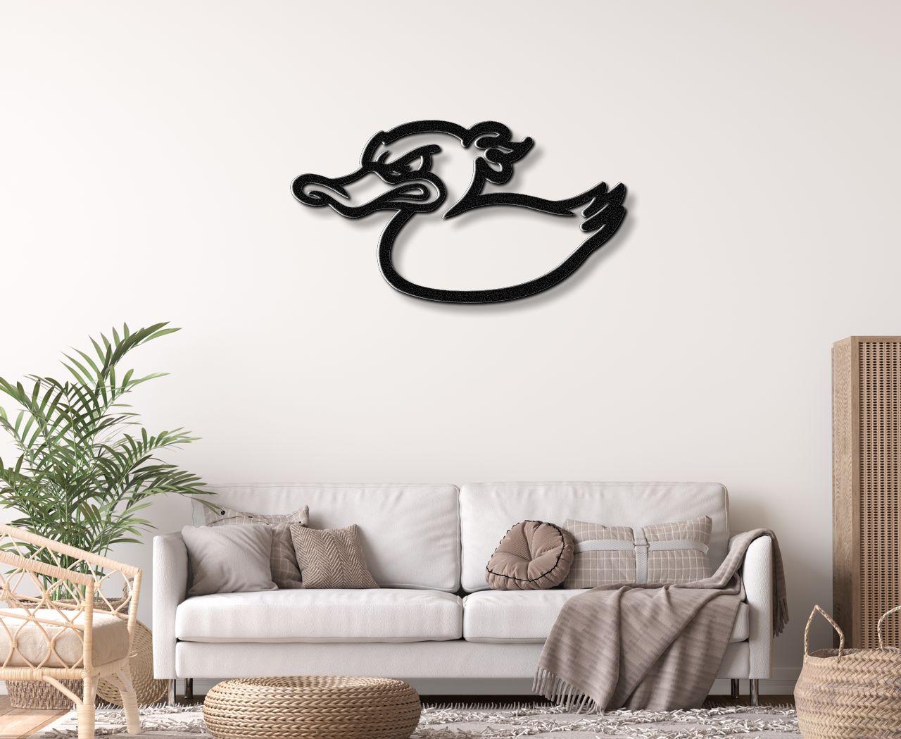 Duck Metal Wall Art
