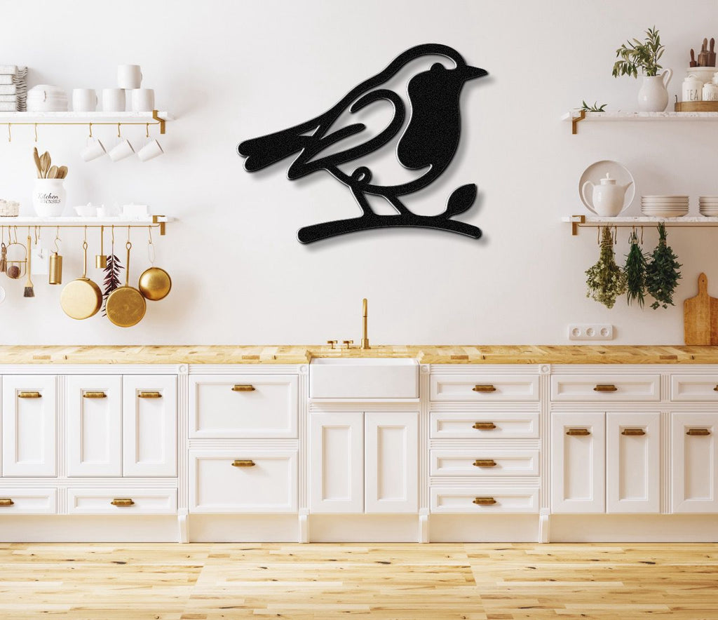 Robin Metal Wall Art