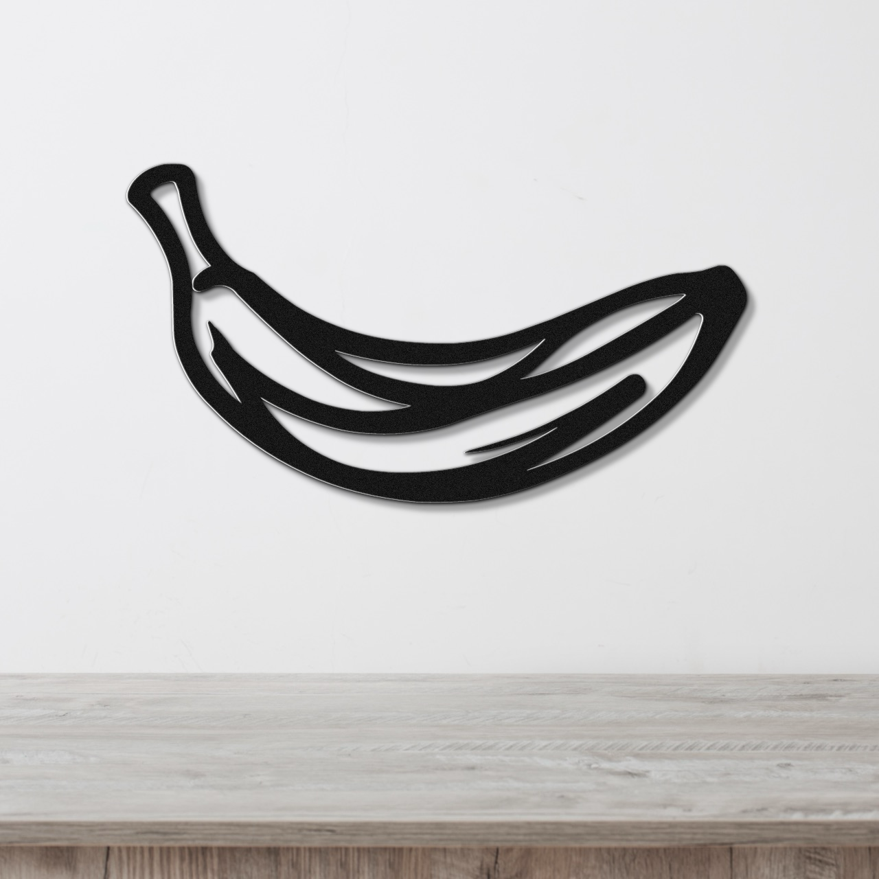 Banana Metal Wall Art