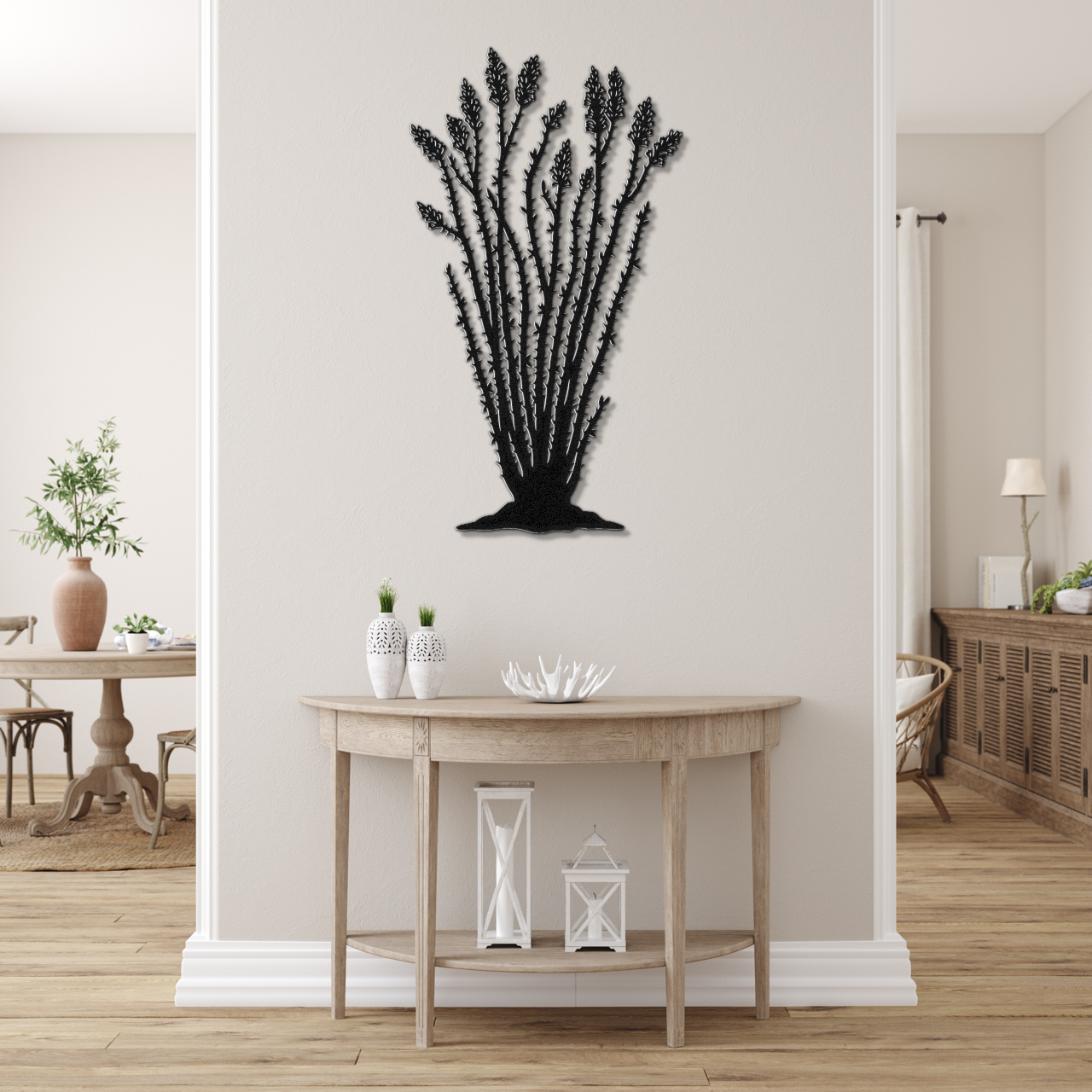 Ocotillo Metal Wall Art