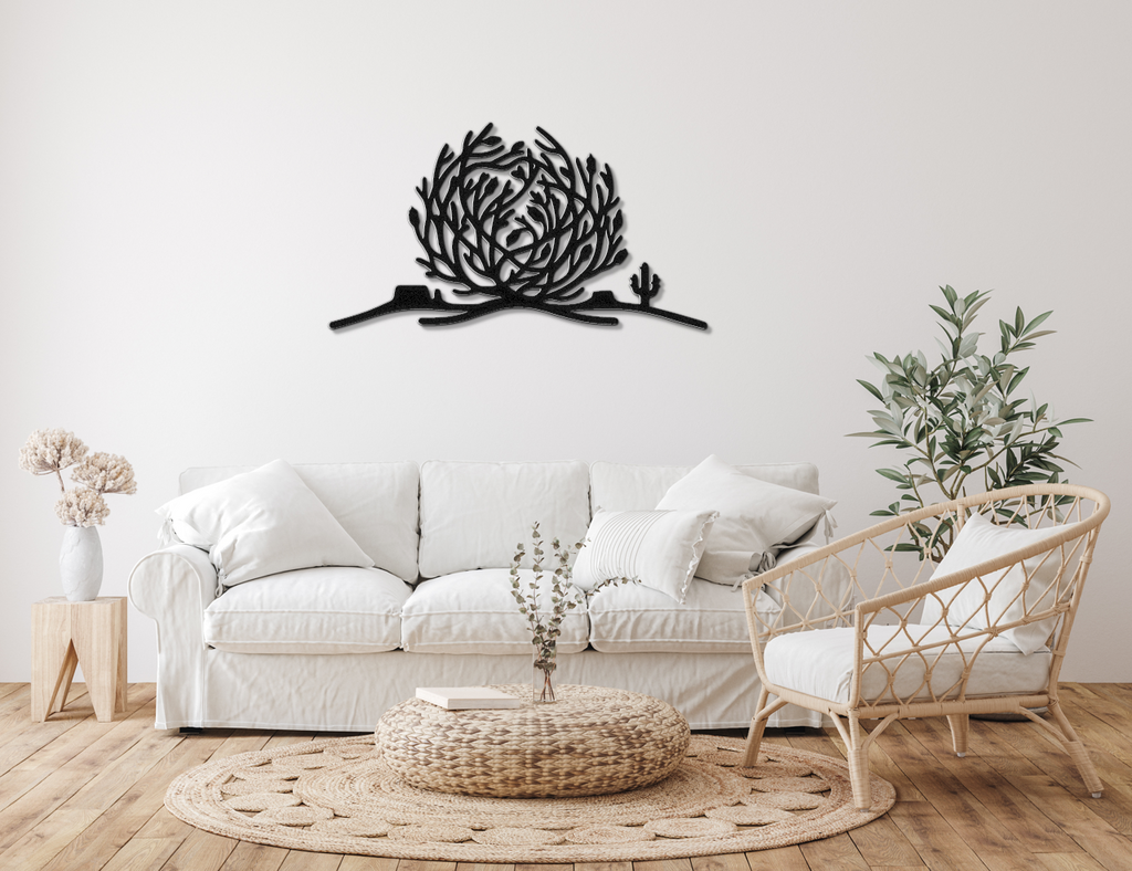 Tumbleweed Metal Wall Art