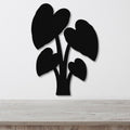 Elephant Ear Plant Metal Wall Art