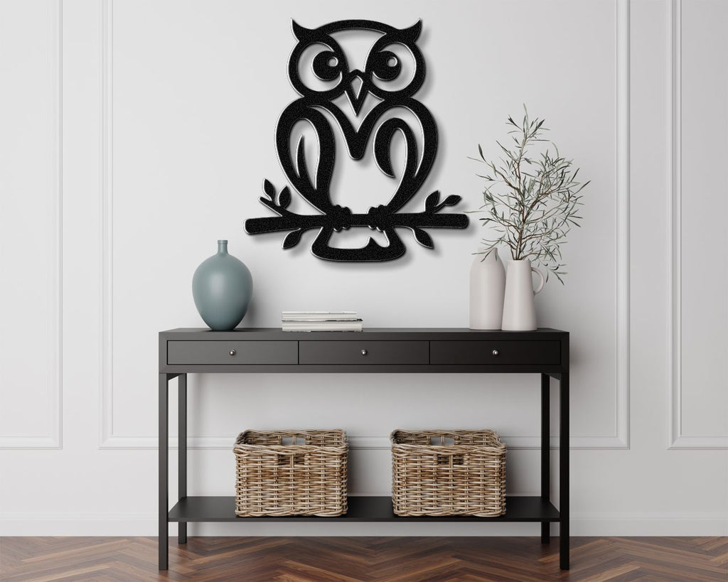Owl Metal Wall Art