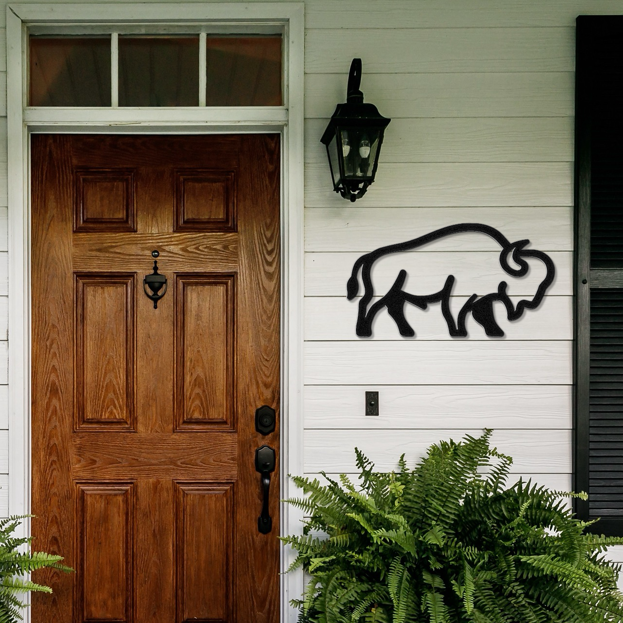Buffalo Metal Wall Art