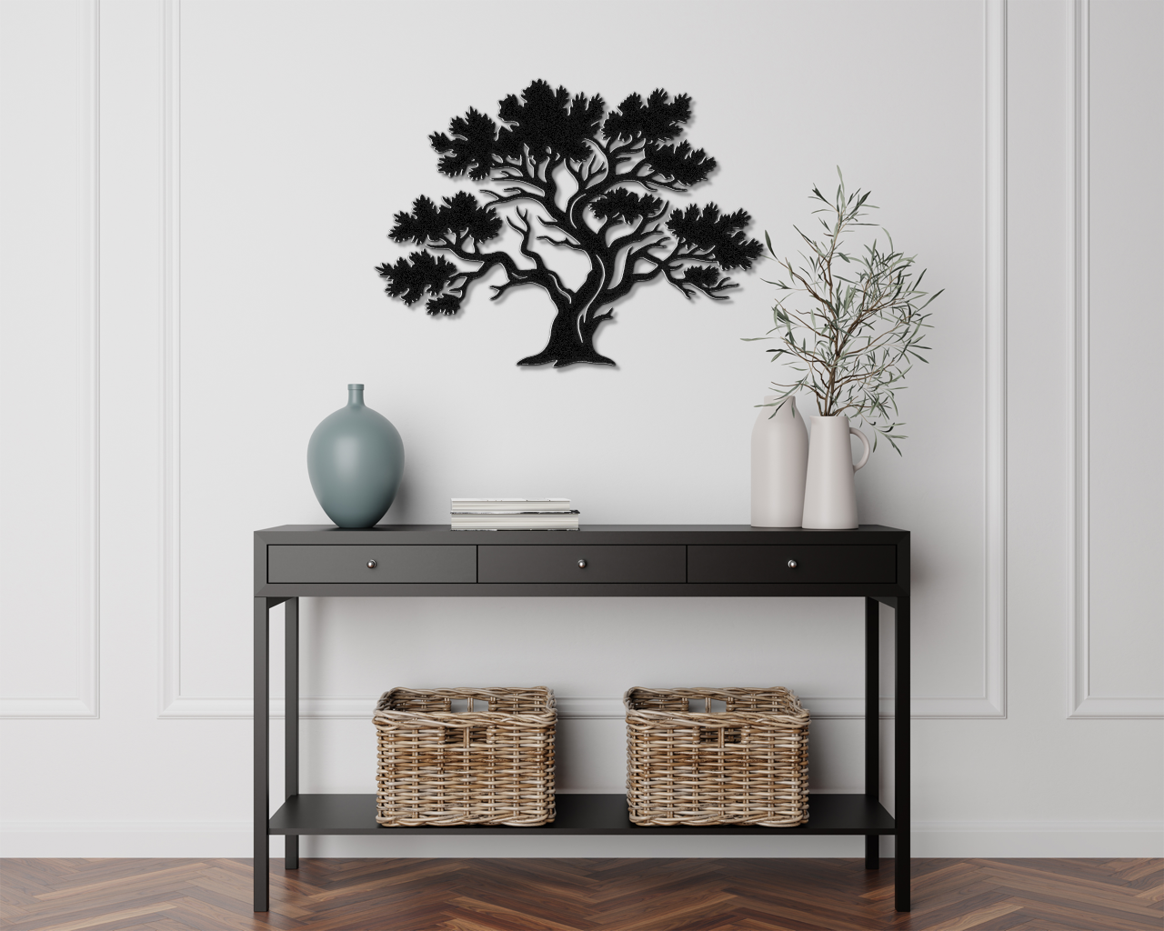 Juniper Tree Metal Wall Art