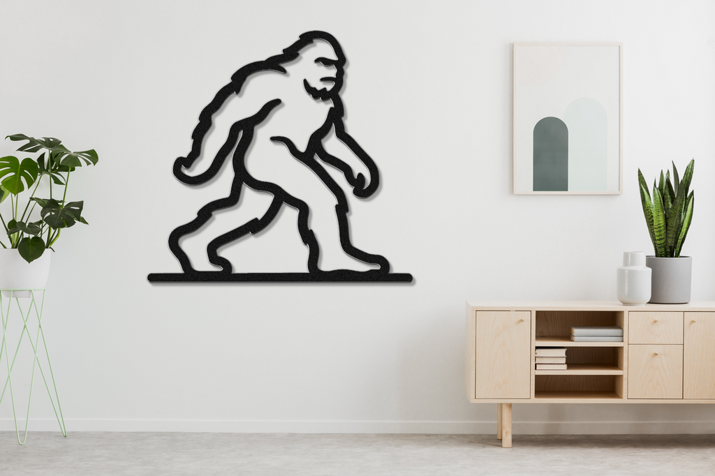 Bigfoot Metal Wall Art