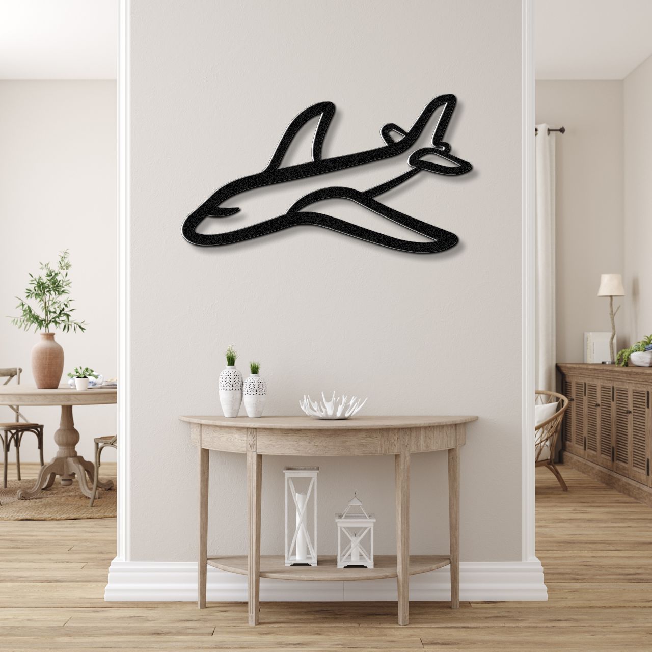 Airplane Metal Wall Art