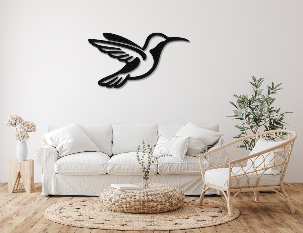 Hummingbird Metal Wall Art