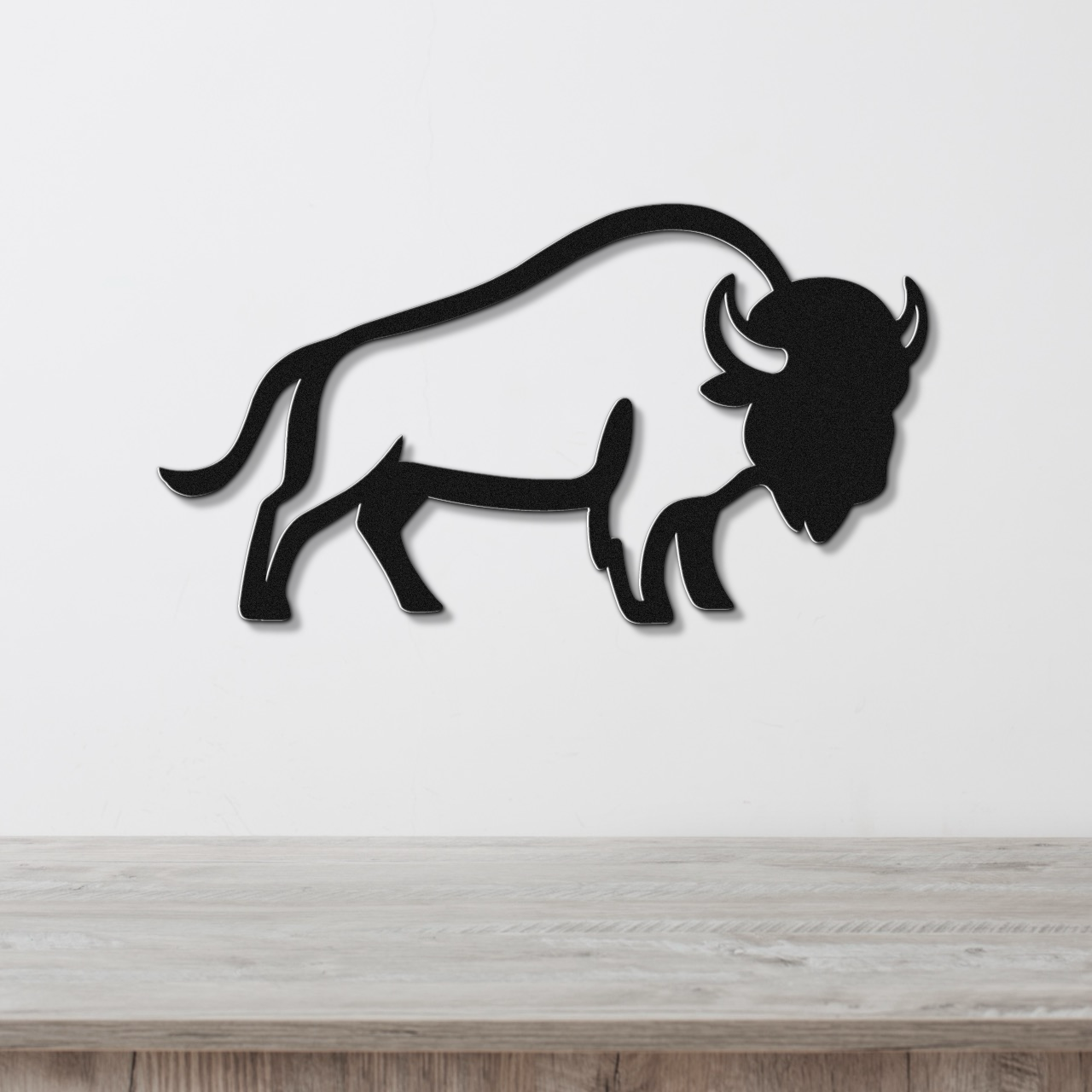 Buffalo Metal Wall Art