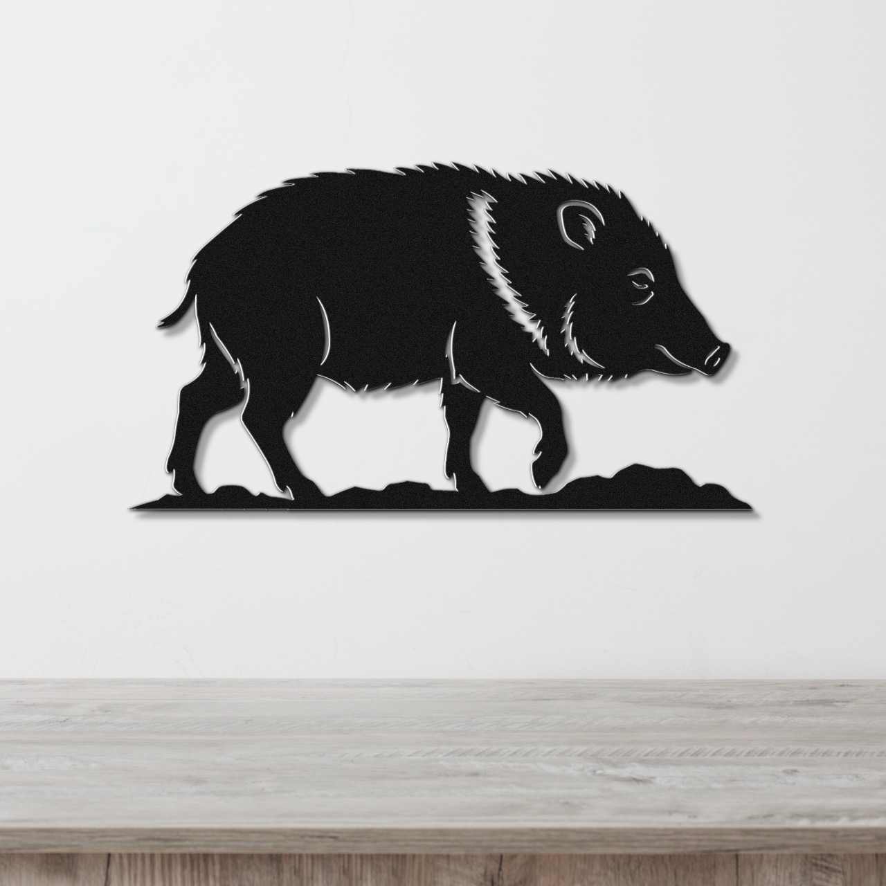 Javelina Metal Wall Art