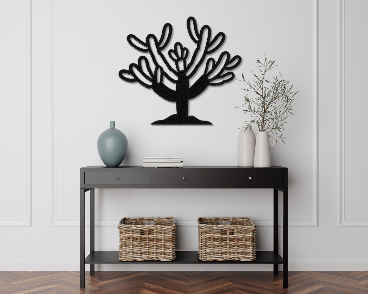 Cholla Metal Wall Art