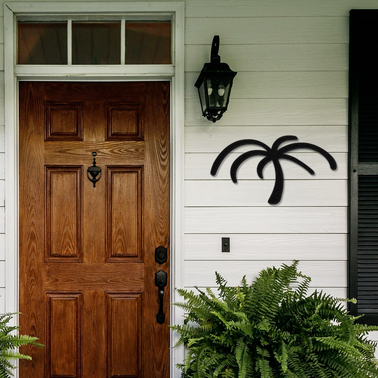 Palm Tree Metal Wall Art