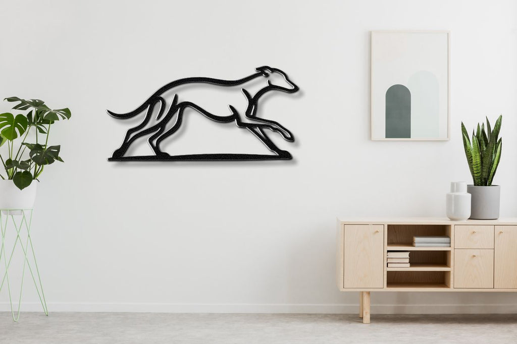 Greyhound Metal Wall Art