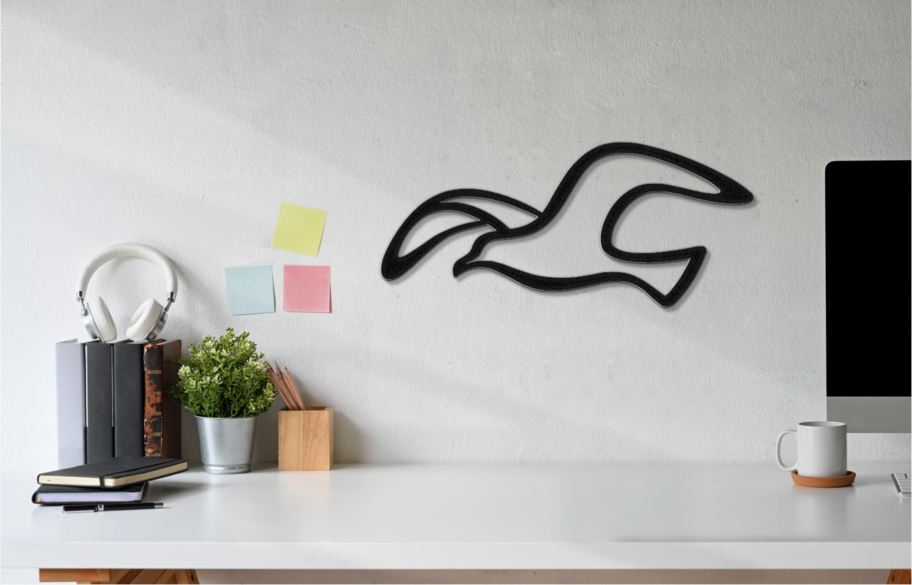 Seagull Metal Wall Art
