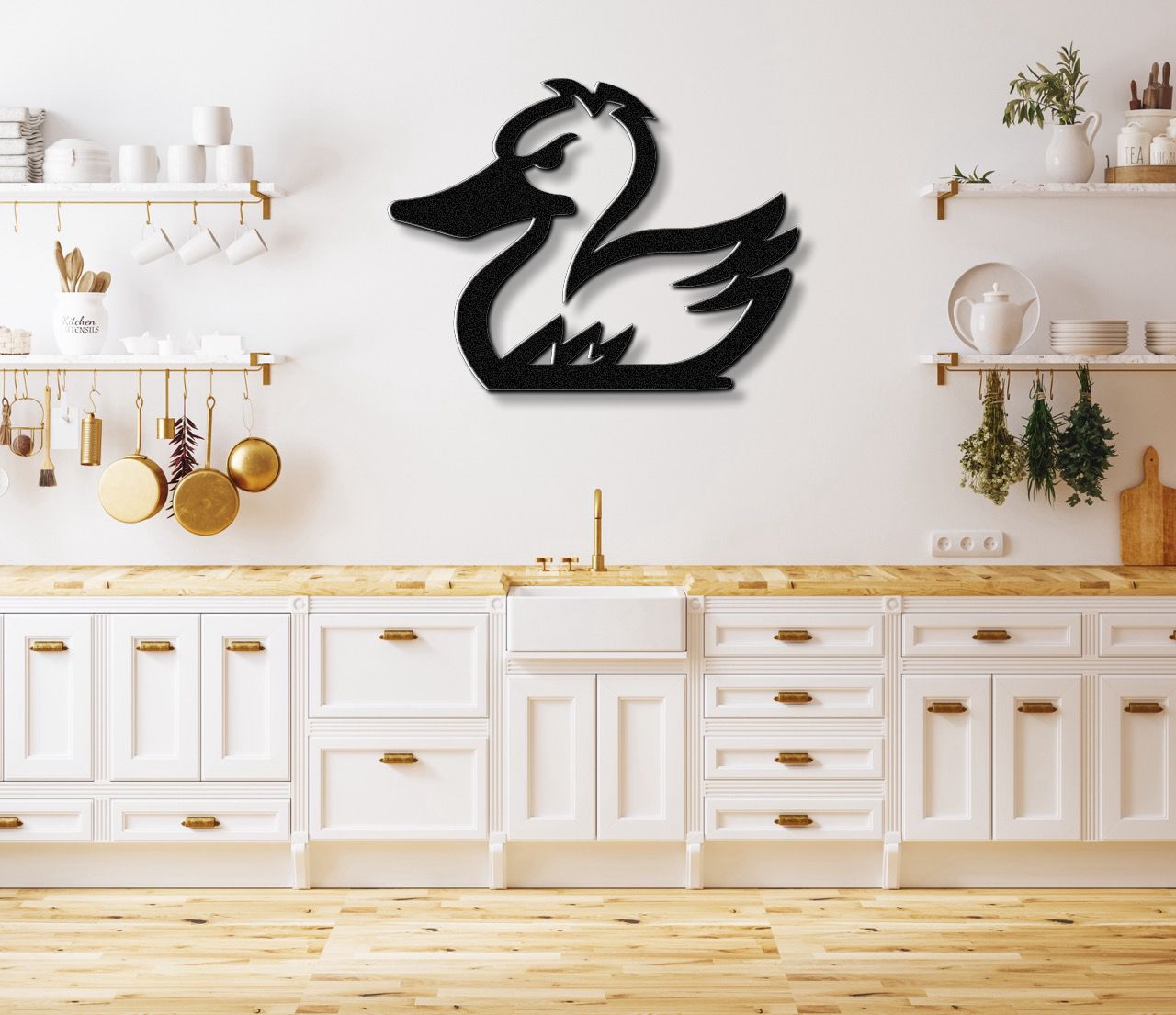 Duck Metal Wall Art