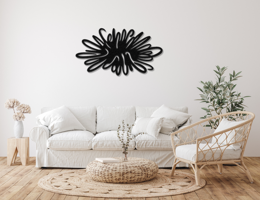 Sea Urchin Metal Wall Art