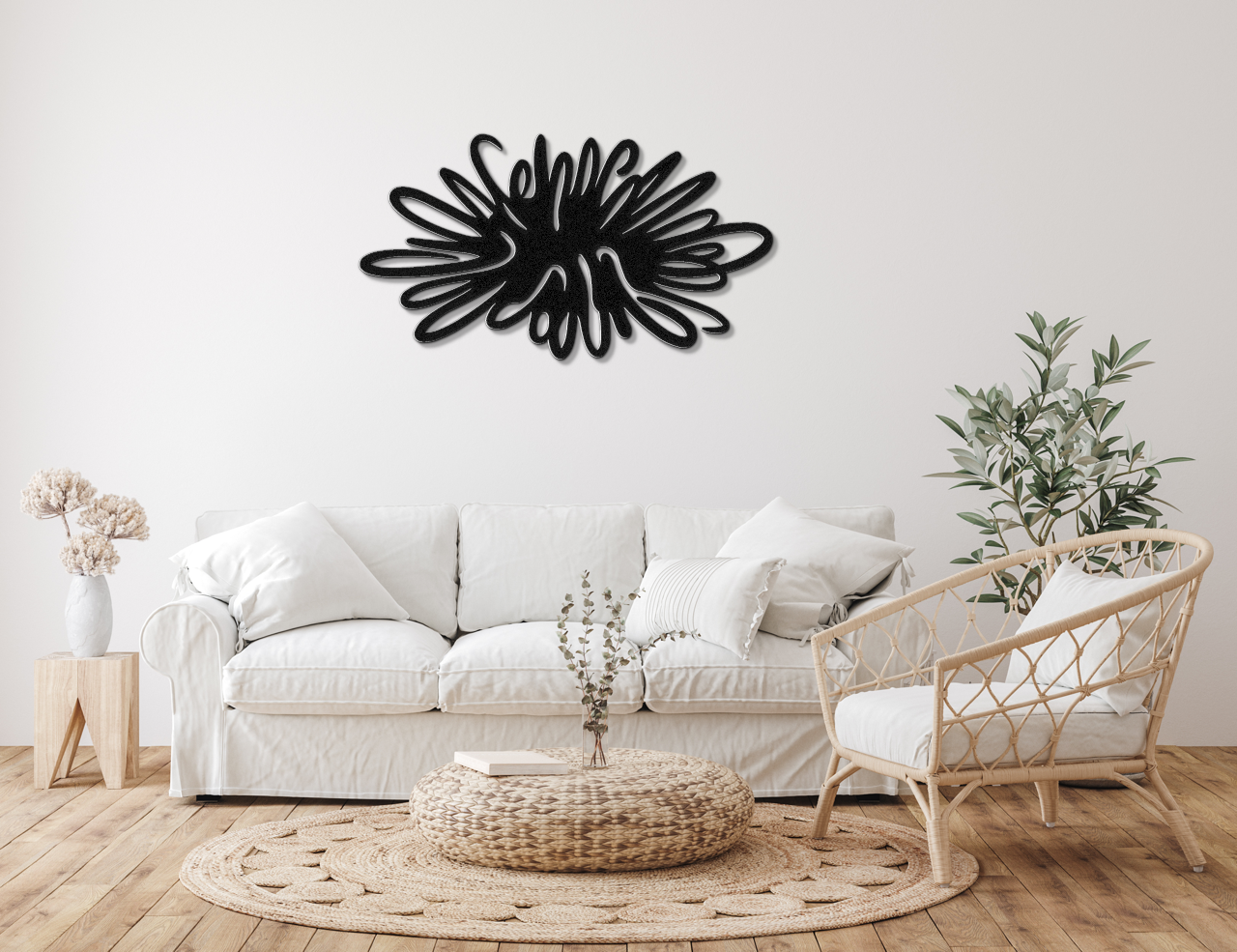 Sea Urchin Metal Wall Art