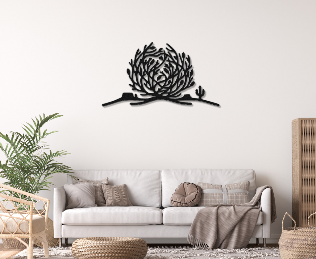 Tumbleweed Metal Wall Art