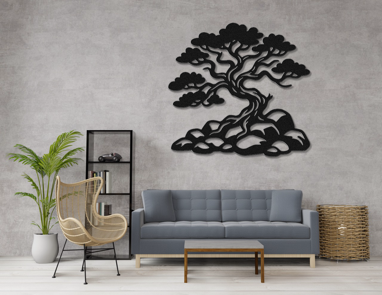 Juniper Tree Metal Wall Art