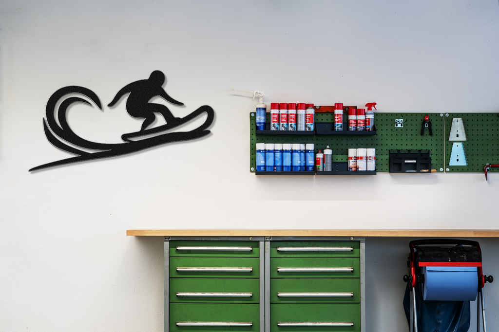 Snowboarding Metal Wall Art
