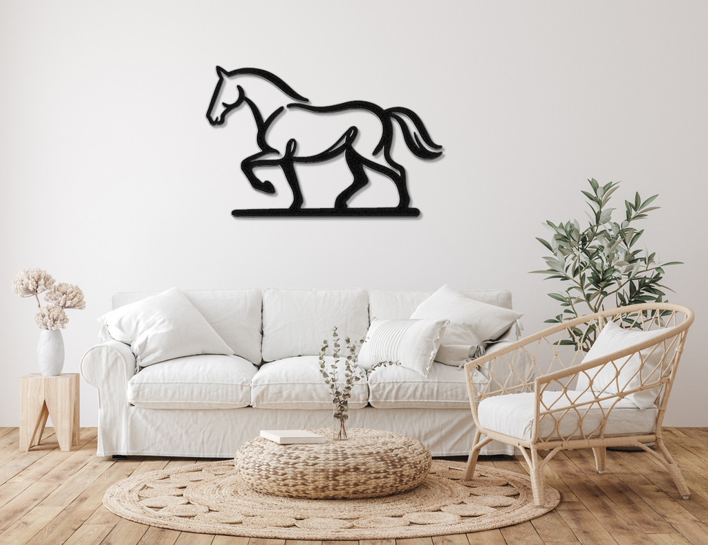 Horse Metal Wall Art