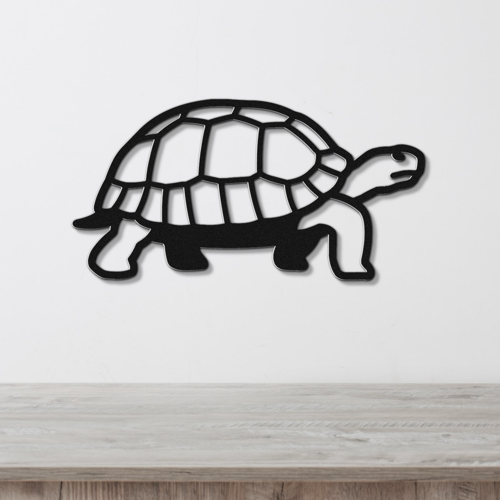 Tortoise Metal Wall Art