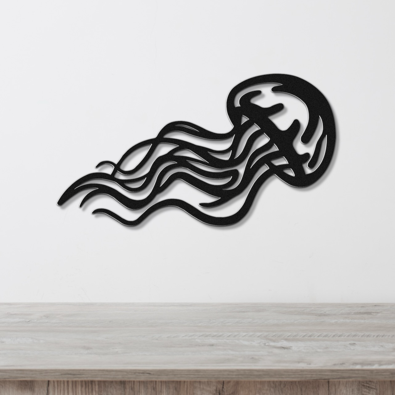 Jellyfish Metal Wall Art