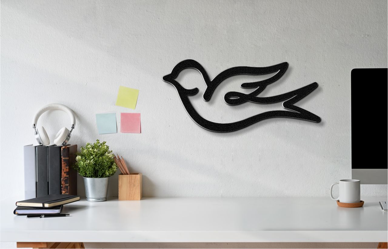 Swallow Bird Metal Wall Art