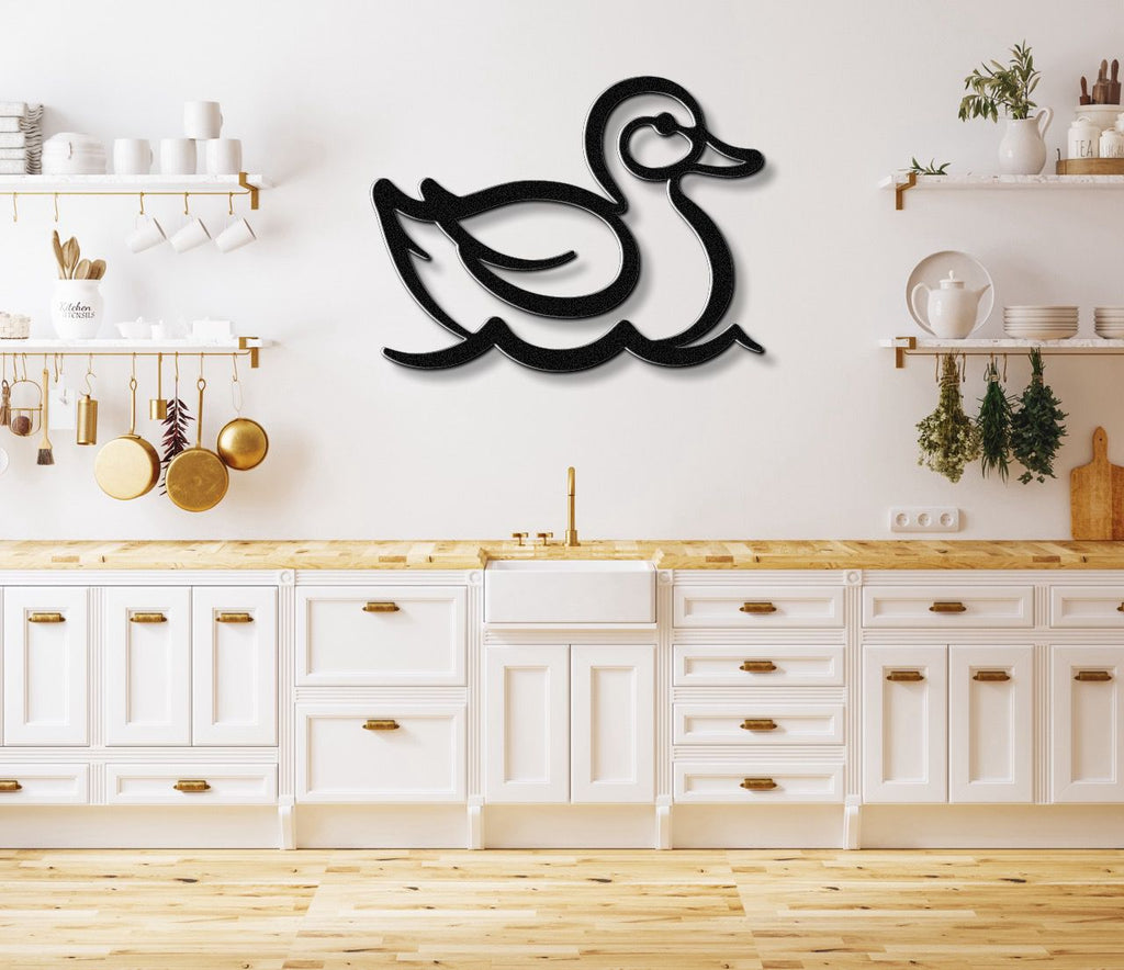 Duck Metal Wall Art