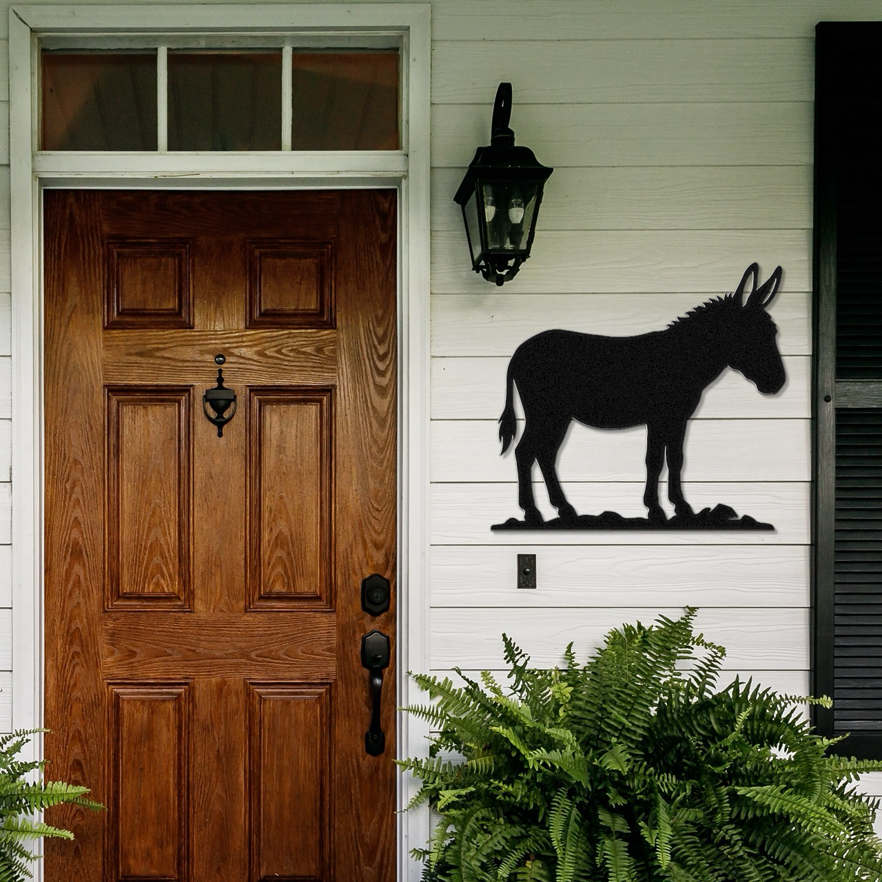 Burro Metal Wall Art