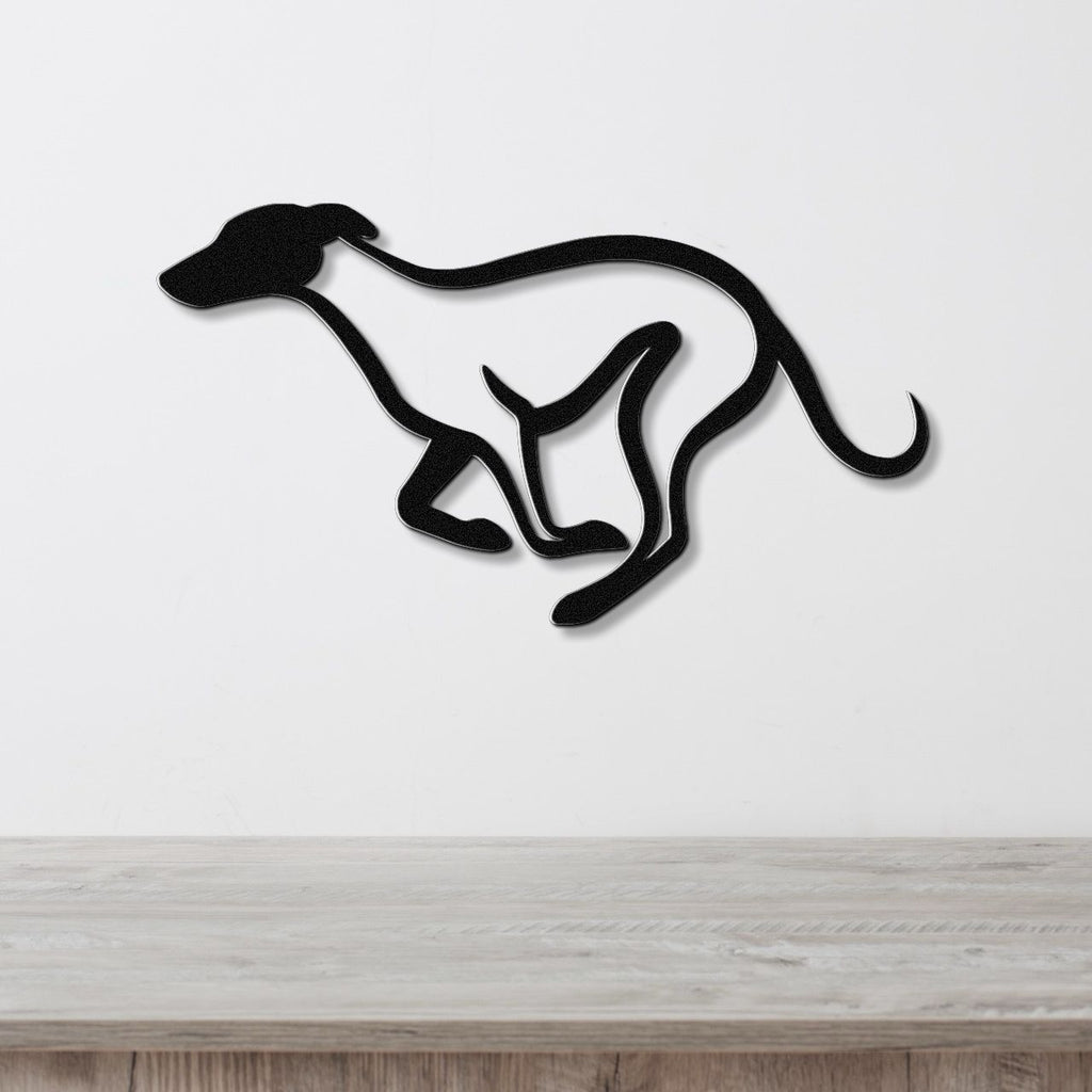 Greyhound Metal Wall Art