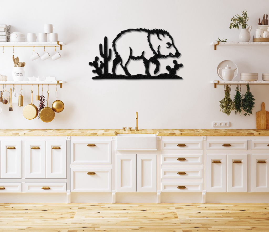 Javelina Metal Wall Art