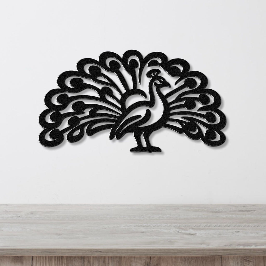 Peacock Metal Wall Art