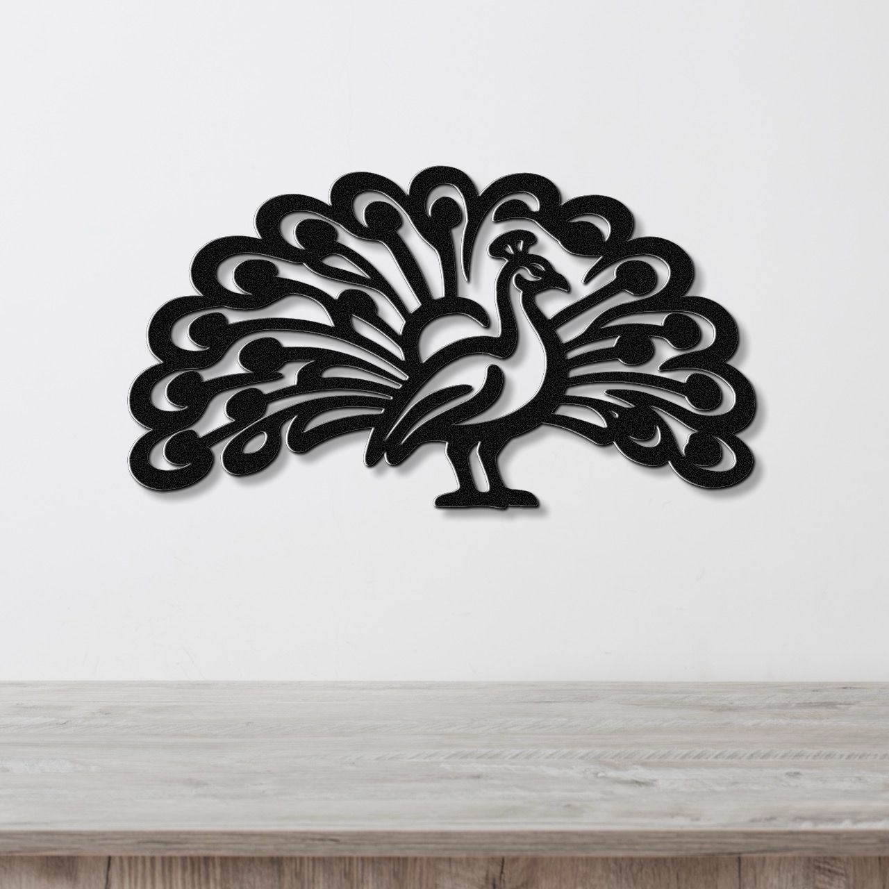 Peacock Metal Wall Art