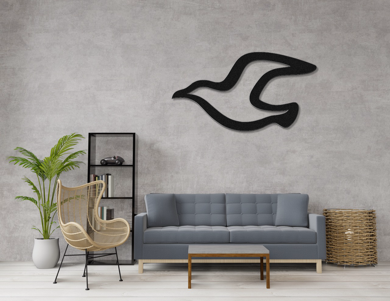 Seagull Metal Wall Art