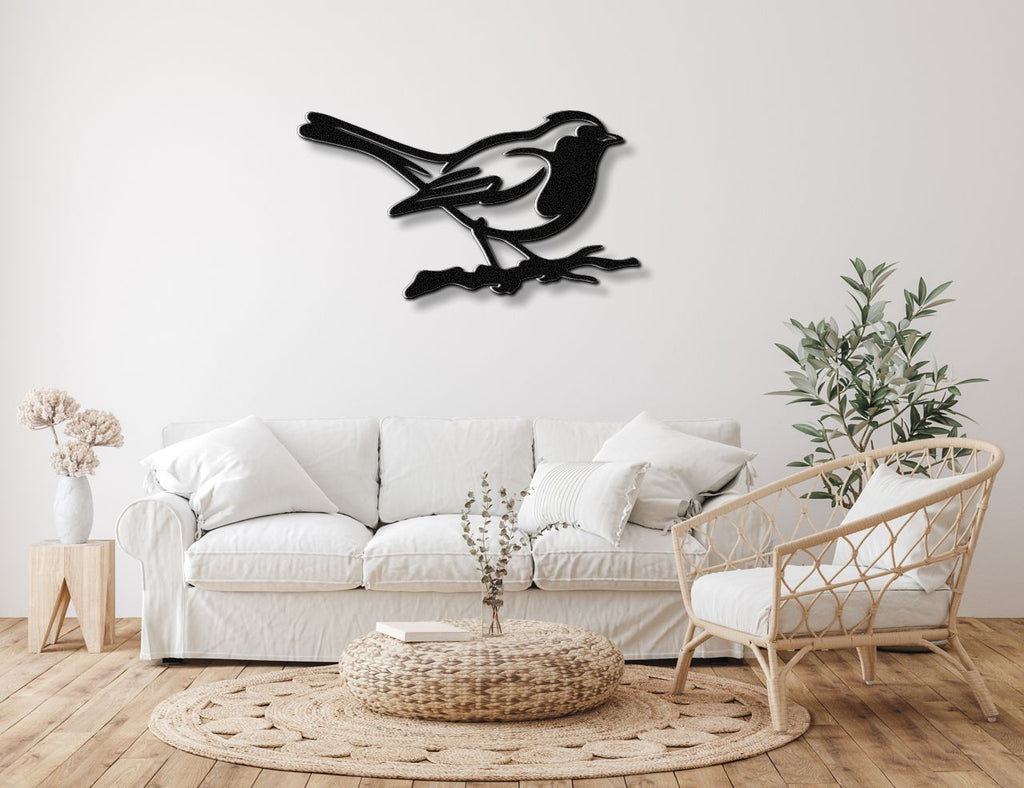 Robin Metal Wall Art