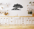Fire Juniper Tree Metal Wall Art