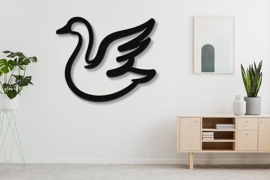 Goose Metal Wall Art