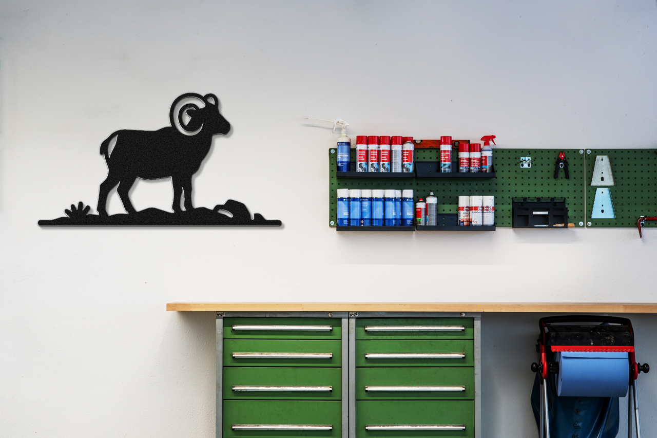 Bighorn Sheep Metal Wall Art