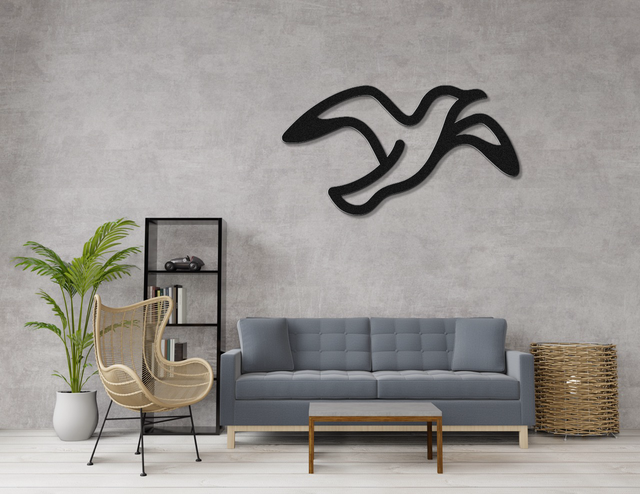 Seagull Metal Wall Art