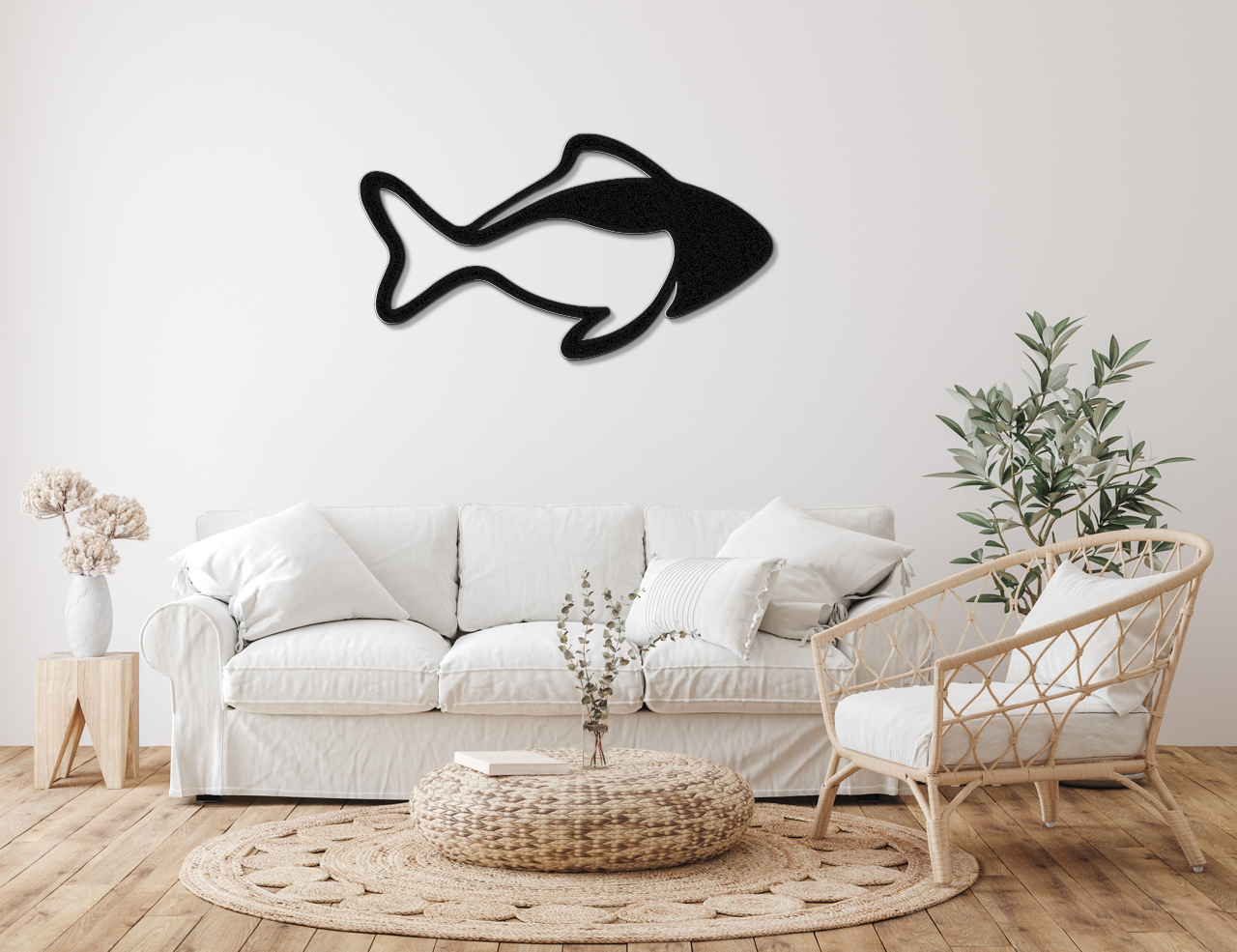 Fish Metal Wall Art