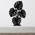 Monstera Plant Metal Wall Art