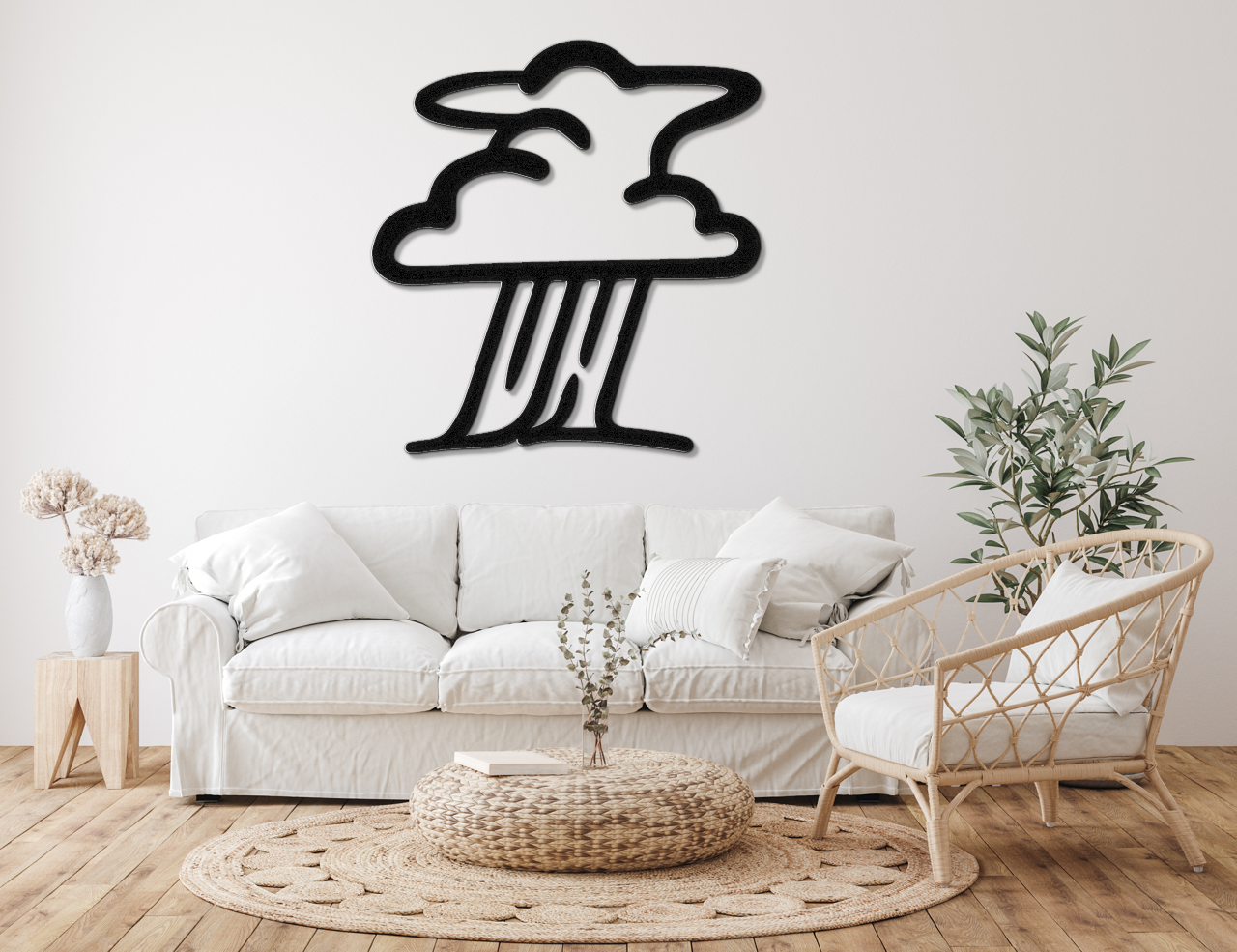 Cloud Metal Wall Art